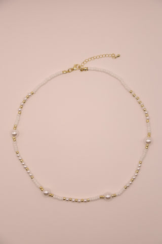 Pearl Beaded Necklace