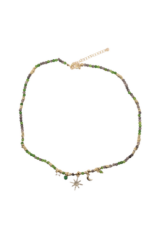 Star Green Necklace