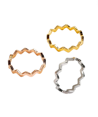Ziggy 3 Piece Ring Set
