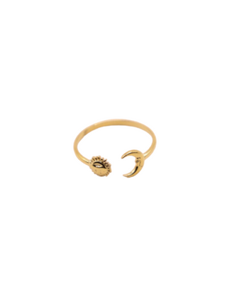 Moon and Sun Ring
