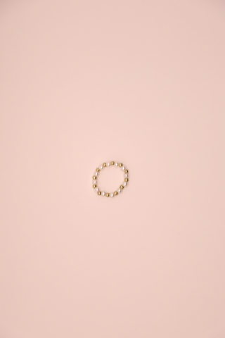 Beaded Capsule Ring